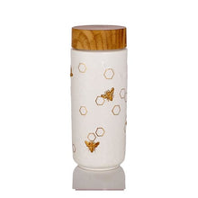 Load image into Gallery viewer, Honey Bee Travel Mug / Gold
