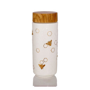 Honey Bee Travel Mug / Gold