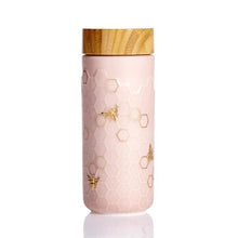 Load image into Gallery viewer, Honey Bee Travel Mug / Gold
