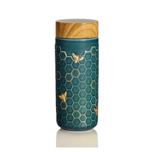 Load image into Gallery viewer, Honey Bee Travel Mug / Gold
