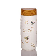 Load image into Gallery viewer, Honey Bee Travel Mug / Gold
